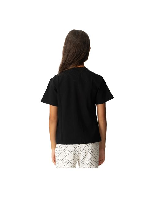 T-shirt, bambina, logata. ELISABETTA FRANCHI | EFTS248 0 JE006N000
